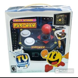 Vintage Retro Jakks Pacific Plug N Play Pacman Arcade Video Game Toy